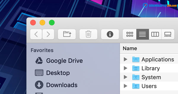 Trong bất cứ cửa sổ nào cũng có 3 nút màu